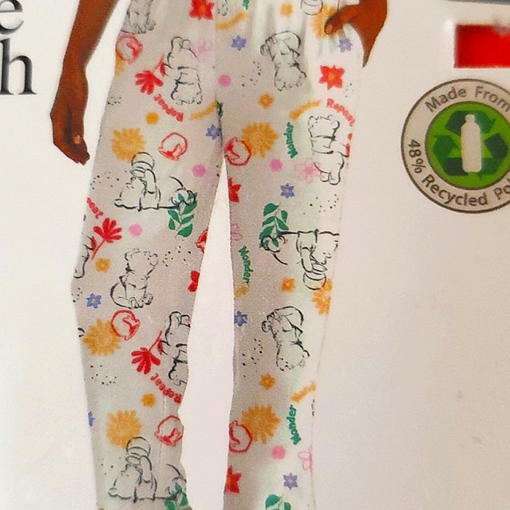 Disney 3X Pooh Lounge Pajama Pants With Pockets - Picture 5 of 6